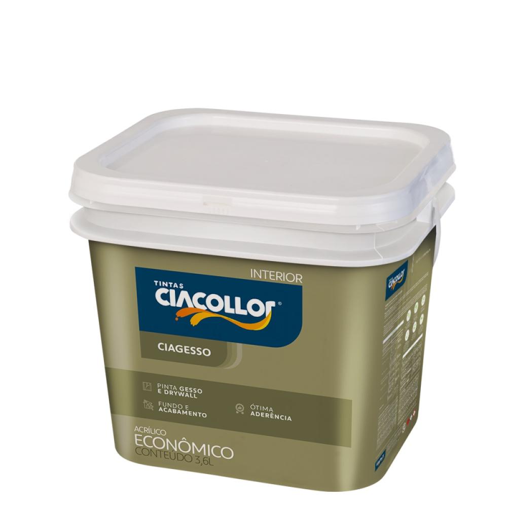 CIAGESSO ACRILICO FOSCO BRANCO NEVE 18 LTS