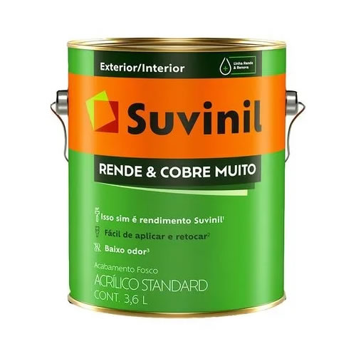 ACRILICO RENDE E COBRE MUITO BRANCO - SUVINIL
