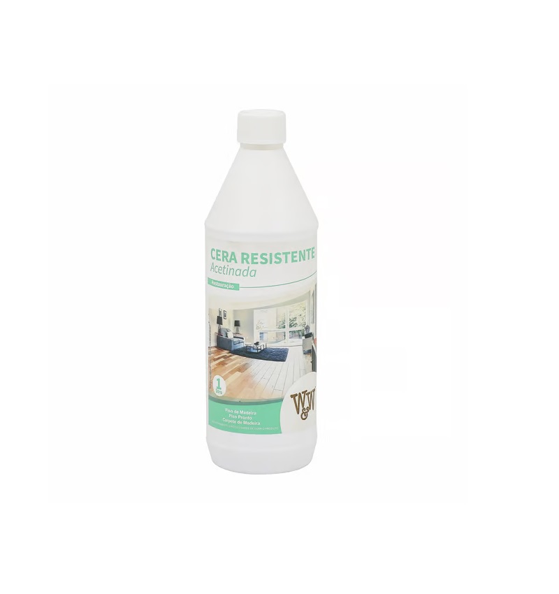 CERA RESISTENTE PISO MADEIRA ACETINADA 1 L  - W&W